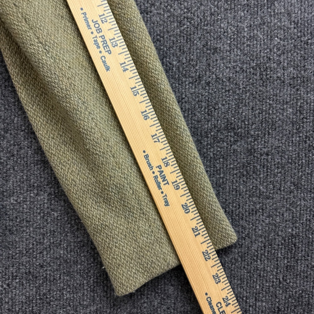 Lauren Ralph Lauren Blazer Womens 8P Green Wool Blend Tweed Equestrian Button - Picture 12 of 14